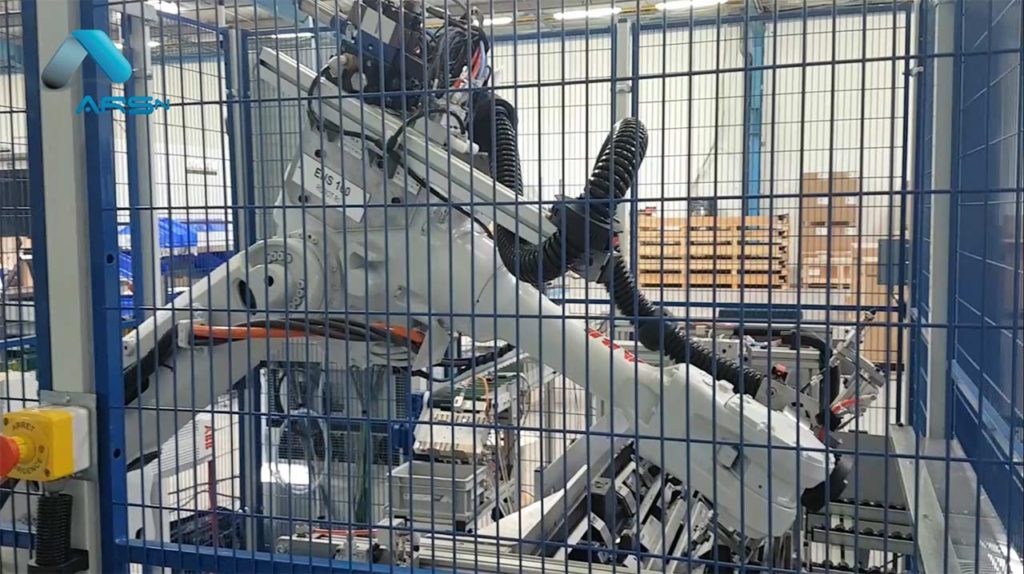 Robot de dépose de cordons de colle